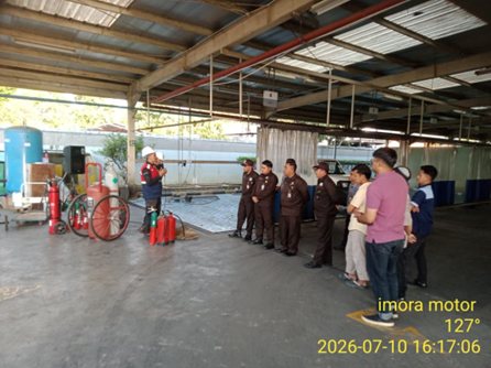 Pembekalan teori penanggulangan kebakaran